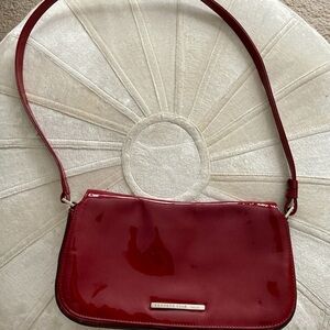 Kenneth Cole Glossy Red Shoulder Bag